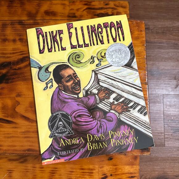 Vintage 1999 Scholastic Duke Ellington (Pianist) Educational Paperback Book - Picture 1 of 9